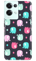 Elephant Baground Case for Reno 8 Pro