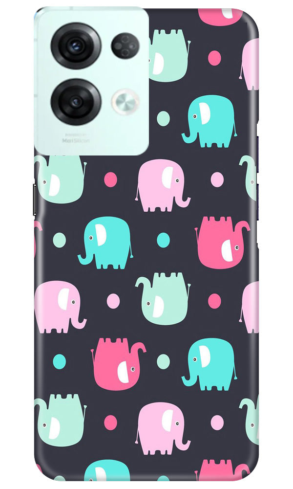 Elephant Baground Case for Reno 8 Pro
