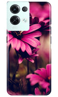 Purple Daisy Case for Reno 8 Pro
