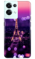 Eiffel Tower Case for Reno 8 Pro