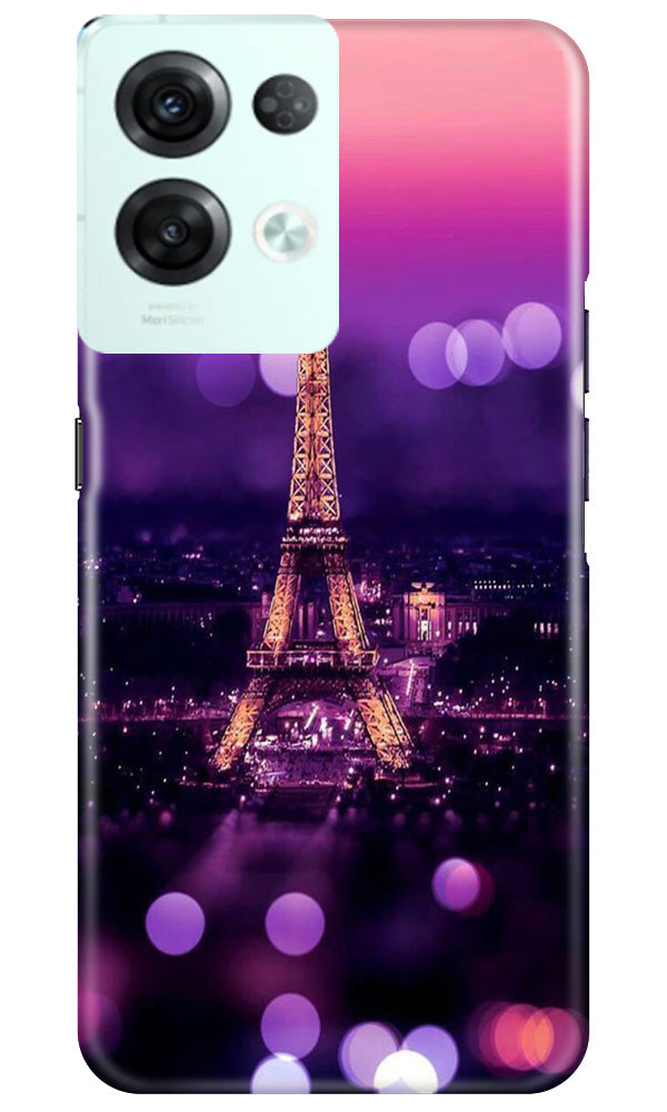 Eiffel Tower Case for Reno 8 Pro