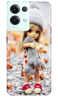 Cute Doll Case for Reno 8 Pro