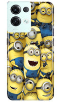 Minions Case for Reno 8 Pro  (Design - 127)