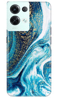 Marble Texture Mobile Back Case for Reno 8 Pro (Design - 269)