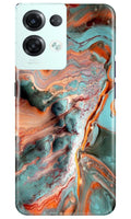 Marble Texture Mobile Back Case for Reno 8 Pro (Design - 270)
