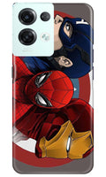 Marble Texture Mobile Back Case for Reno 8 Pro (Design - 272)