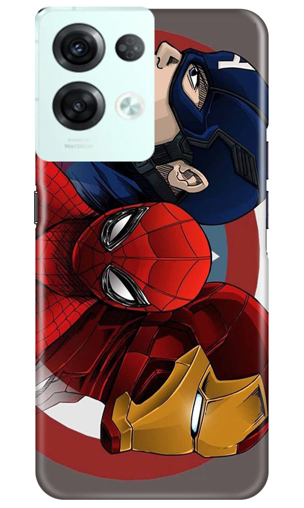 Marble Texture Mobile Back Case for Reno 8 Pro (Design - 272)