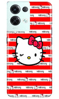 Hello Kitty Mobile Back Case for Reno 8 Pro (Design - 323)