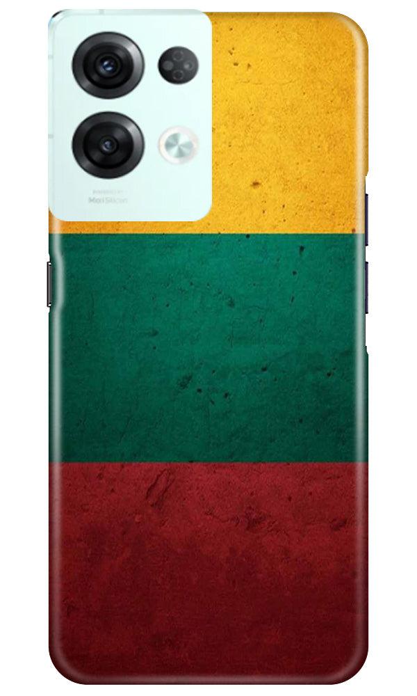 Color Pattern Mobile Back Case for Reno 8 Pro (Design - 333)