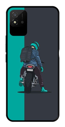 Bike Lover Metal Mobile Case for Realme Narzo 50i