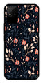 Floral Pattern Metal Mobile Case for Realme Narzo 50i   (Design No -10)