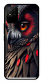 Owl Design Metal Mobile Case for Realme Narzo 50i   (Design No -26)
