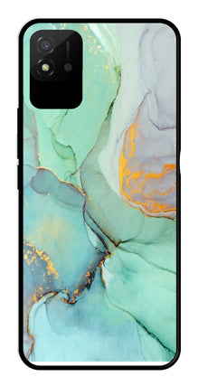 Marble Design Metal Mobile Case for Realme Narzo 50i
