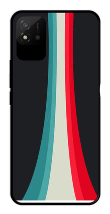 Modern Art Colorful Metal Mobile Case for Realme Narzo 50i