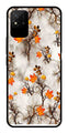 Autumn leaves Metal Mobile Case for Realme Narzo 50i   (Design No -55)