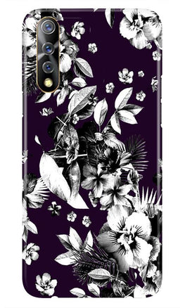 white flowers Case for Vivo S1