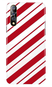 Red White Case for Vivo Z1x
