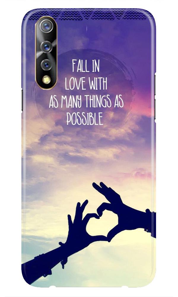 Fall in love Case for Vivo S1