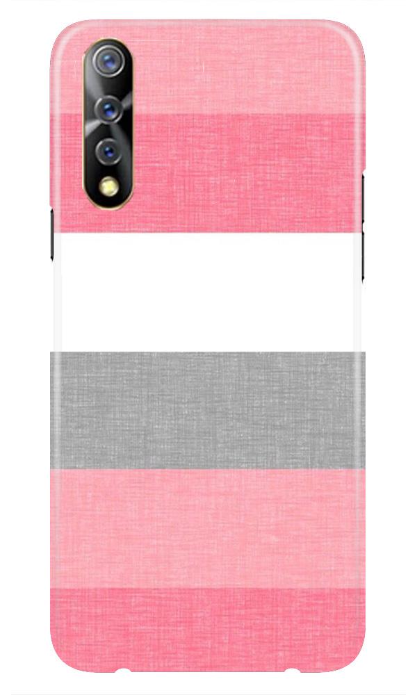 Pink white pattern Case for Vivo S1