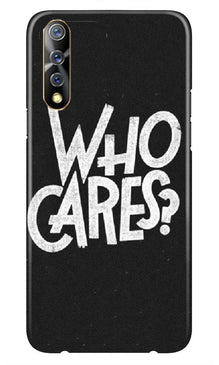 Who Cares Case for Vivo S1