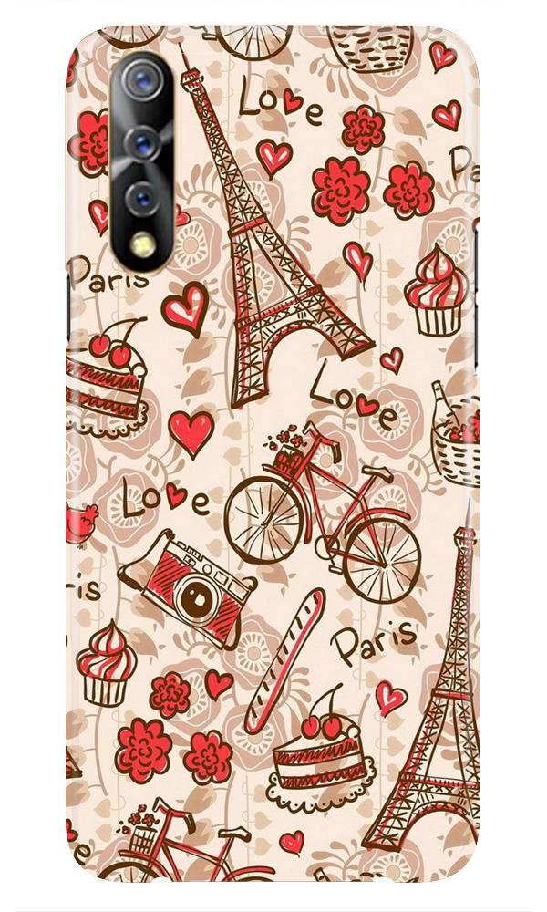 Love Paris Case for Vivo S1  (Design - 103)