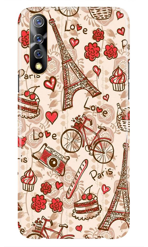 Love Paris Case for Vivo Z1x  (Design - 103)