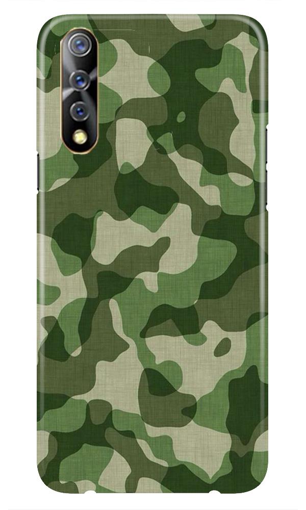Army Camouflage Case for Vivo S1(Design - 106)