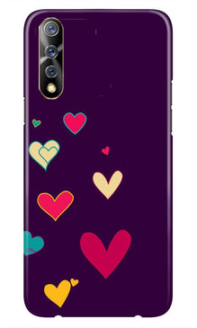 Purple Background Case for Vivo Z1x  (Design - 107)