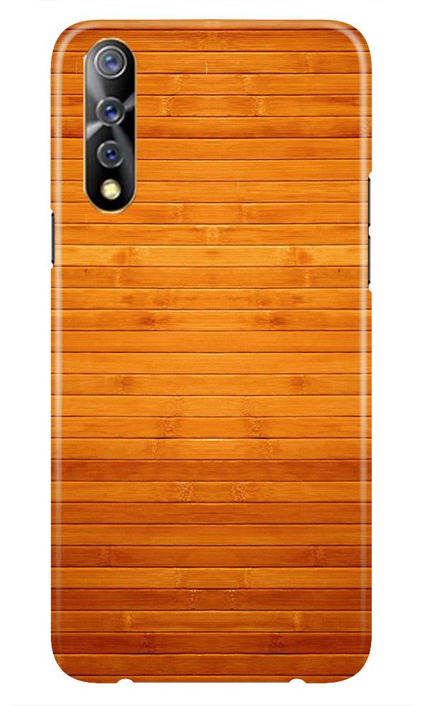 Wooden Look Case for Vivo Z1x  (Design - 111)