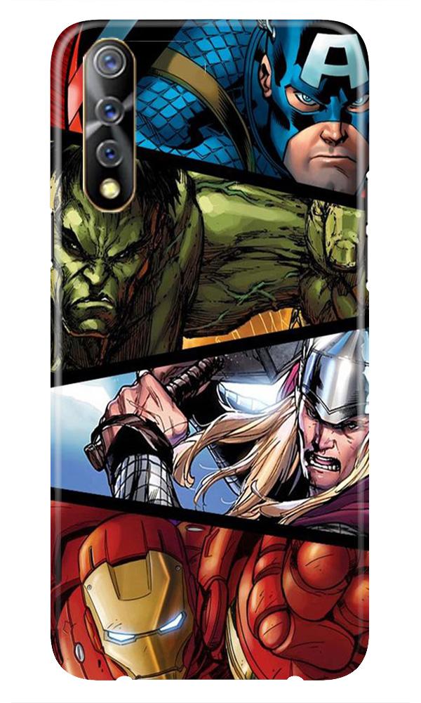 Avengers Superhero Case for Vivo S1  (Design - 124)