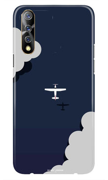Clouds Plane Case for Vivo S1 (Design - 196)