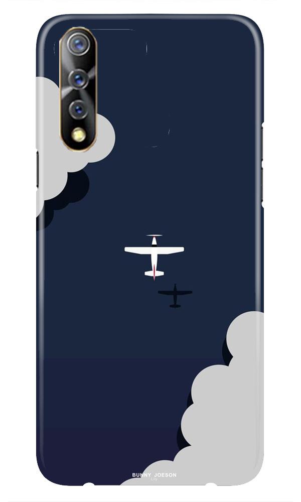Clouds Plane Case for Vivo Z1x (Design - 196)