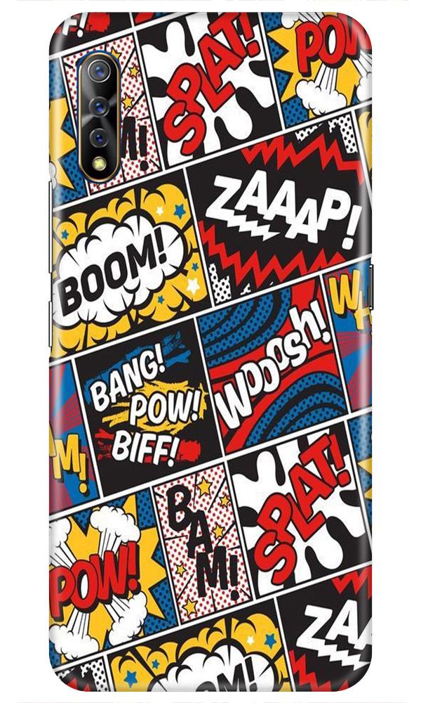 Boom Mobile Back Case for Vivo S1   (Design - 302)
