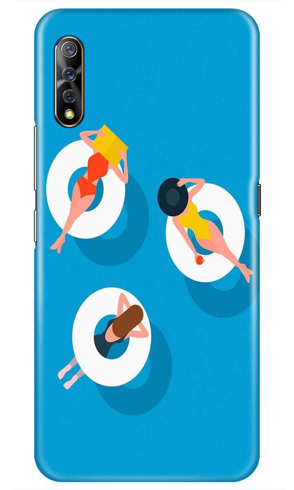 Girlish Mobile Back Case for Vivo S1   (Design - 306)