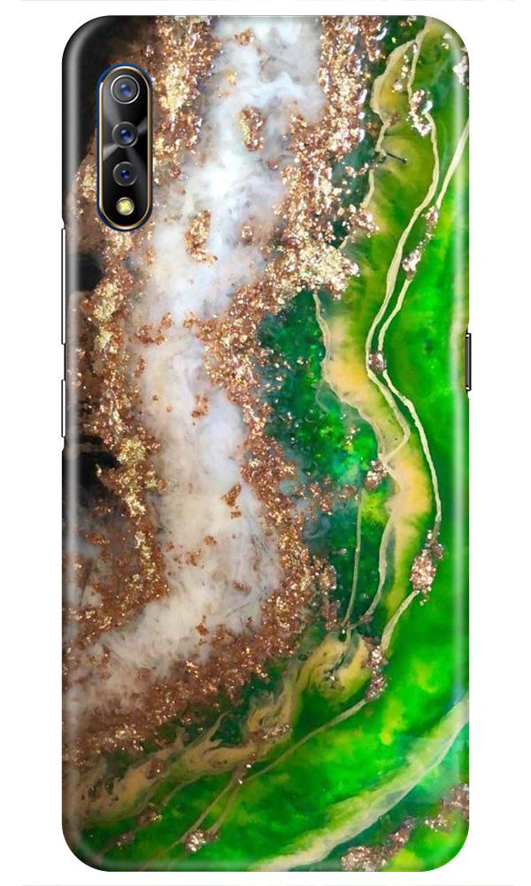 Marble Texture Mobile Back Case for Vivo S1   (Design - 307)