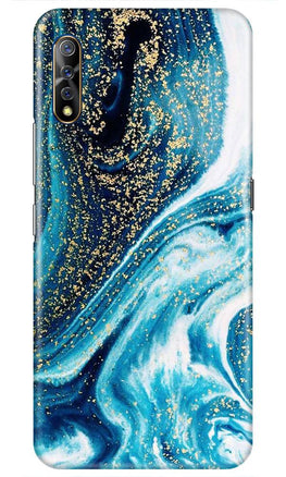 Marble Texture Mobile Back Case for Vivo S1 (Design - 308)
