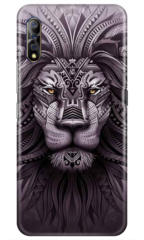 Lion Mobile Back Case for Vivo Z1x   (Design - 315)