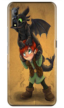 Dragon Mobile Back Case for Vivo S1   (Design - 336)