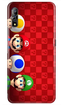 Mario Mobile Back Case for Vivo S1   (Design - 337)