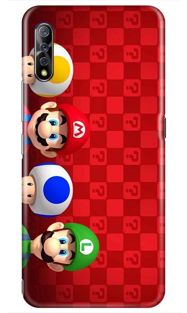 Mario Mobile Back Case for Vivo S1   (Design - 337)