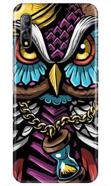 Owl Mobile Back Case for Vivo Z1x   (Design - 359)