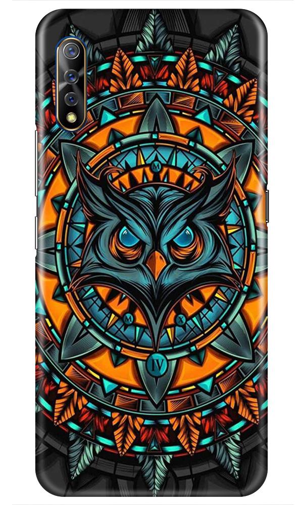 Owl Mobile Back Case for Vivo S1   (Design - 360)