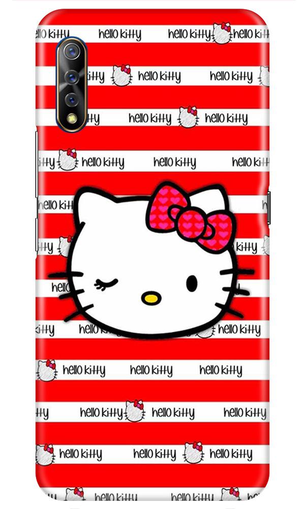 Hello Kitty Mobile Back Case for Vivo S1 (Design - 364)