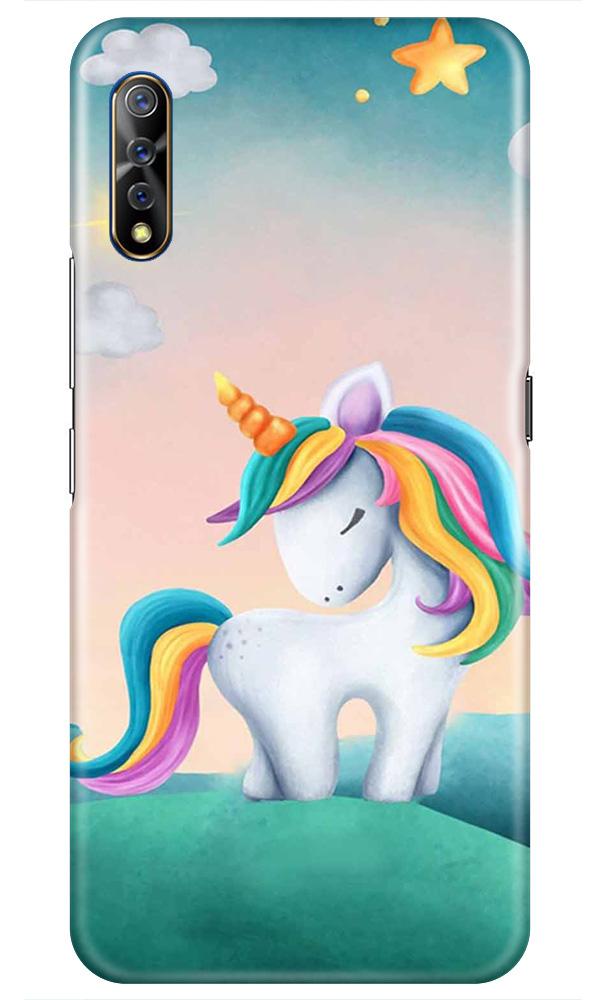 Unicorn Mobile Back Case for Vivo Z1x (Design - 366)