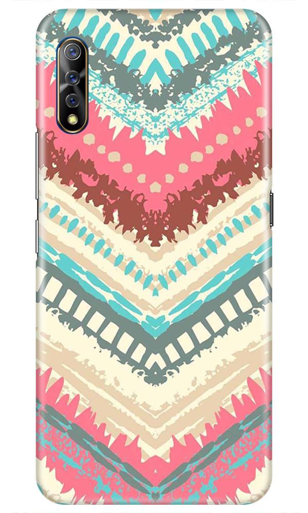 Pattern Mobile Back Case for Vivo S1   (Design - 368)