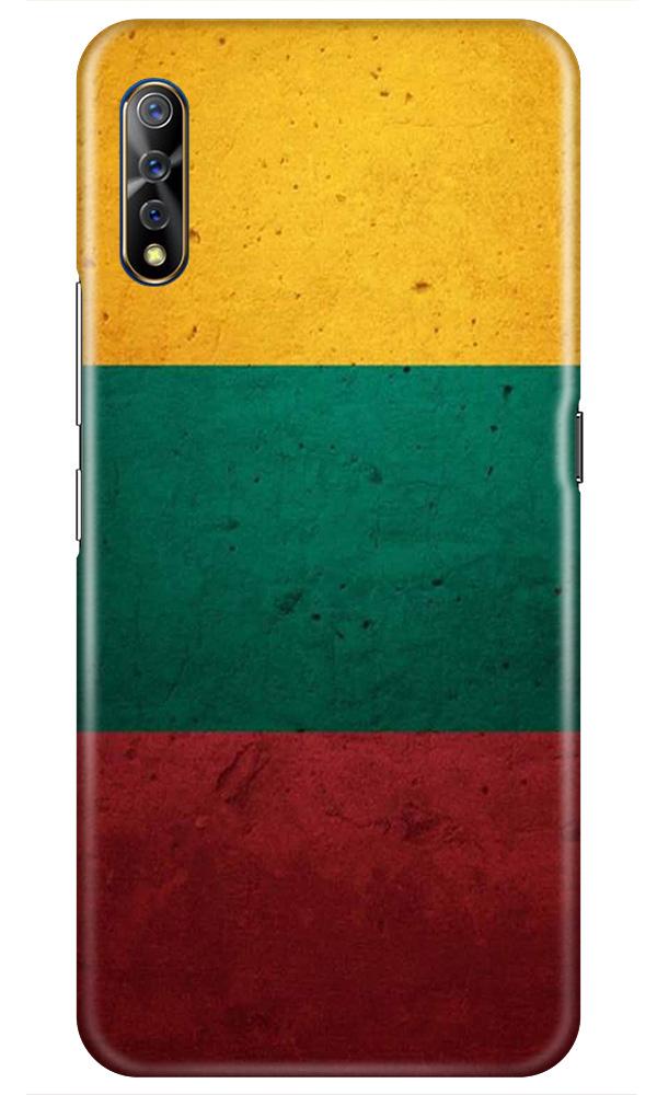 Color Pattern Mobile Back Case for Vivo S1   (Design - 374)