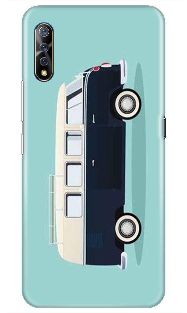 Travel Bus Mobile Back Case for Vivo S1   (Design - 379)