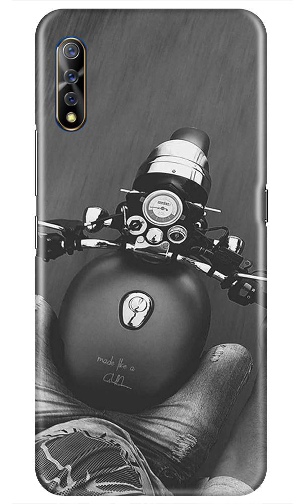 Royal Enfield Mobile Back Case for Vivo S1   (Design - 382)