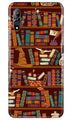 Book Shelf Mobile Back Case for Vivo Z1x   (Design - 390)