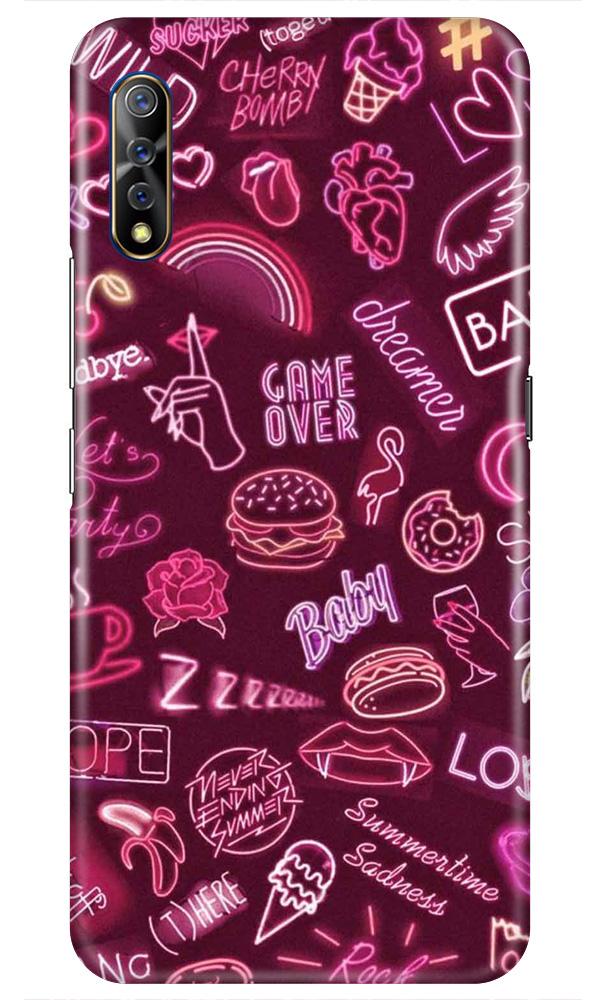 Party Theme Mobile Back Case for Vivo S1   (Design - 392)